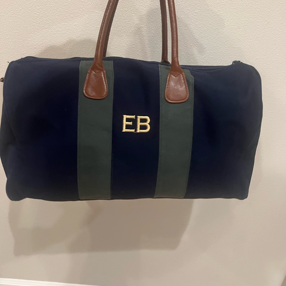 Ralph Lauren Blue and Green Duffel Bag - Picture 5 of 9